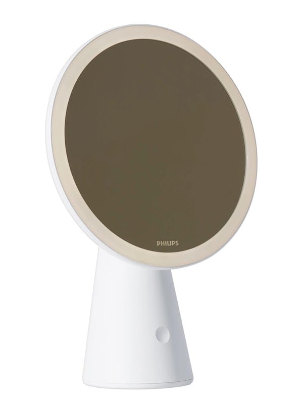 Philips Tischleuchte Mirror mit Spiegel 4,5 W 3000-5000 K 120,m Weiß