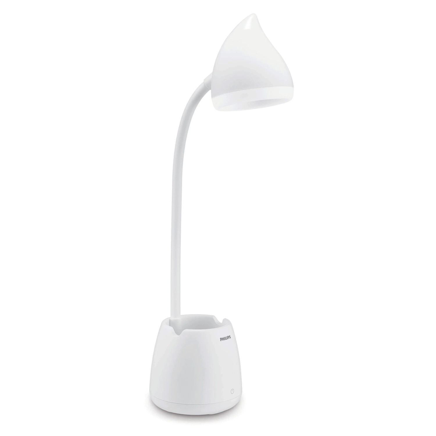Philips Schreibtischleuchte Hat 4,5 W 3000-5700 K 80,m mit Akkubetrieb Weiß