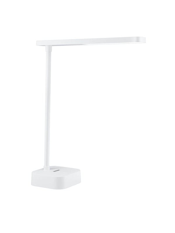 Philips Schreibtischleuchte Tilpa 5 W 5000 K 90,m mit Akkubetrieb Weiß