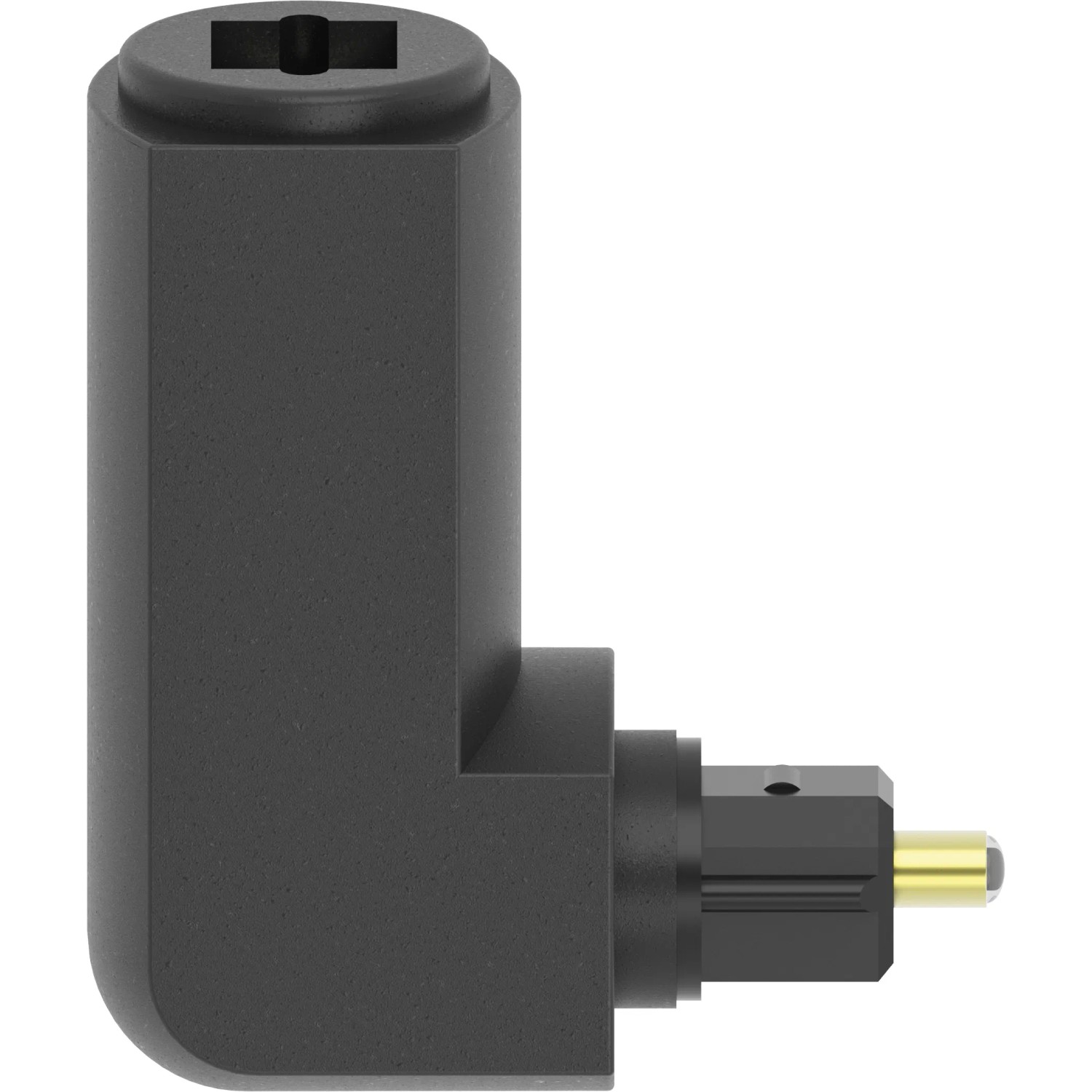 Hama ODT-Adapter Toslink-Stecker/Toslink-Kupplung 90° Schwarz