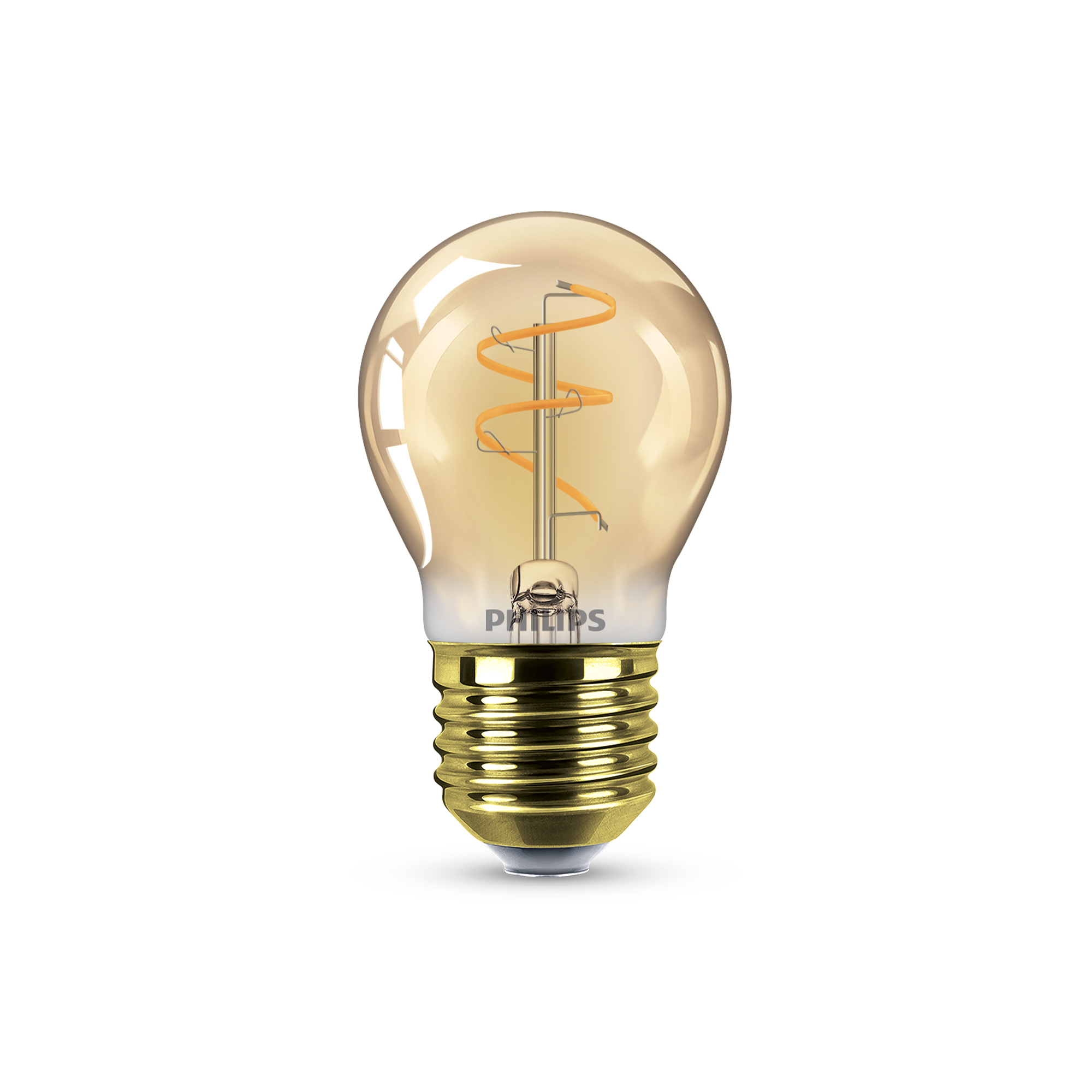 Philips LED-Leuchtmittel 'Vintage LED' dimmbar Tropfen gold E27 2,7 W 180 lm warmweiß Bild 2