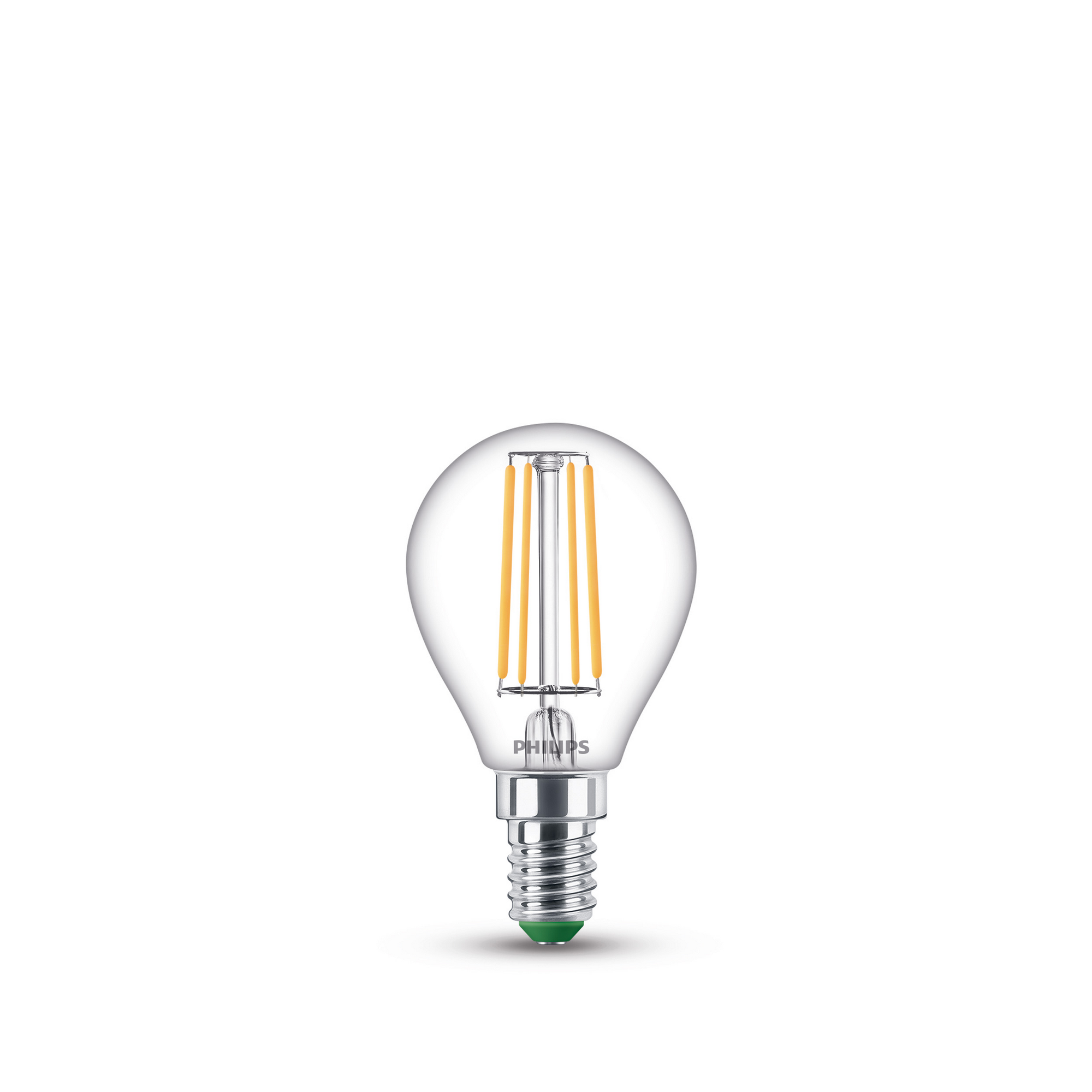 Philips LED-Leuchtmittel Tropfen klar E14 1,2 W 252 lm warmweiß Bild 2