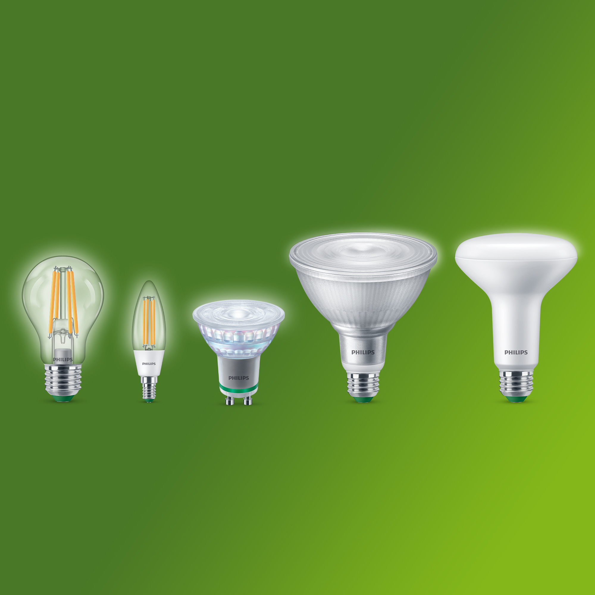 Philips LED-Leuchtmittel Reflektor klar GU10 1,2 W 215 lm warmweiß Bild 3