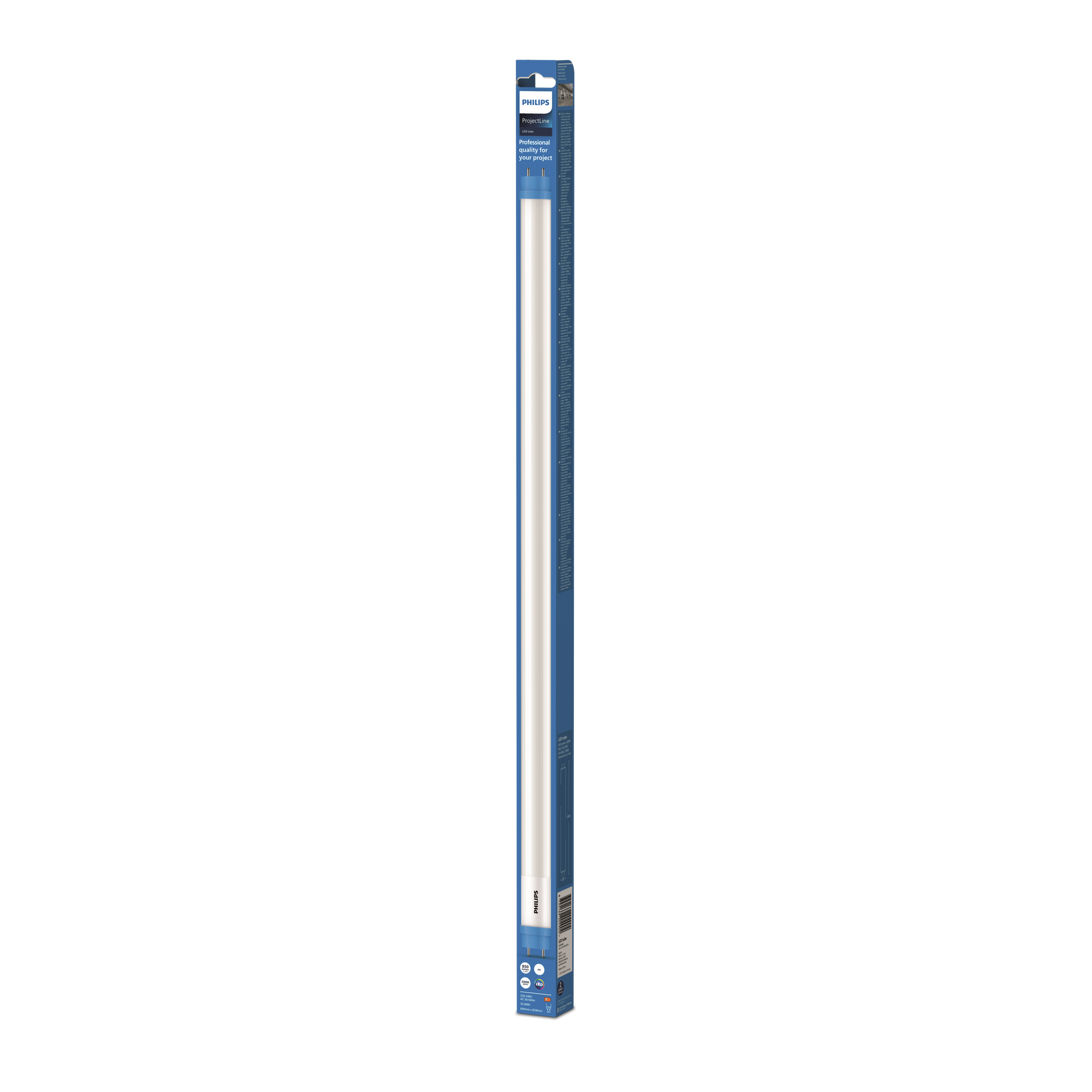 Philips LED-Leuchtröhre G13 8 W 850 lm warmweiß Bild 3