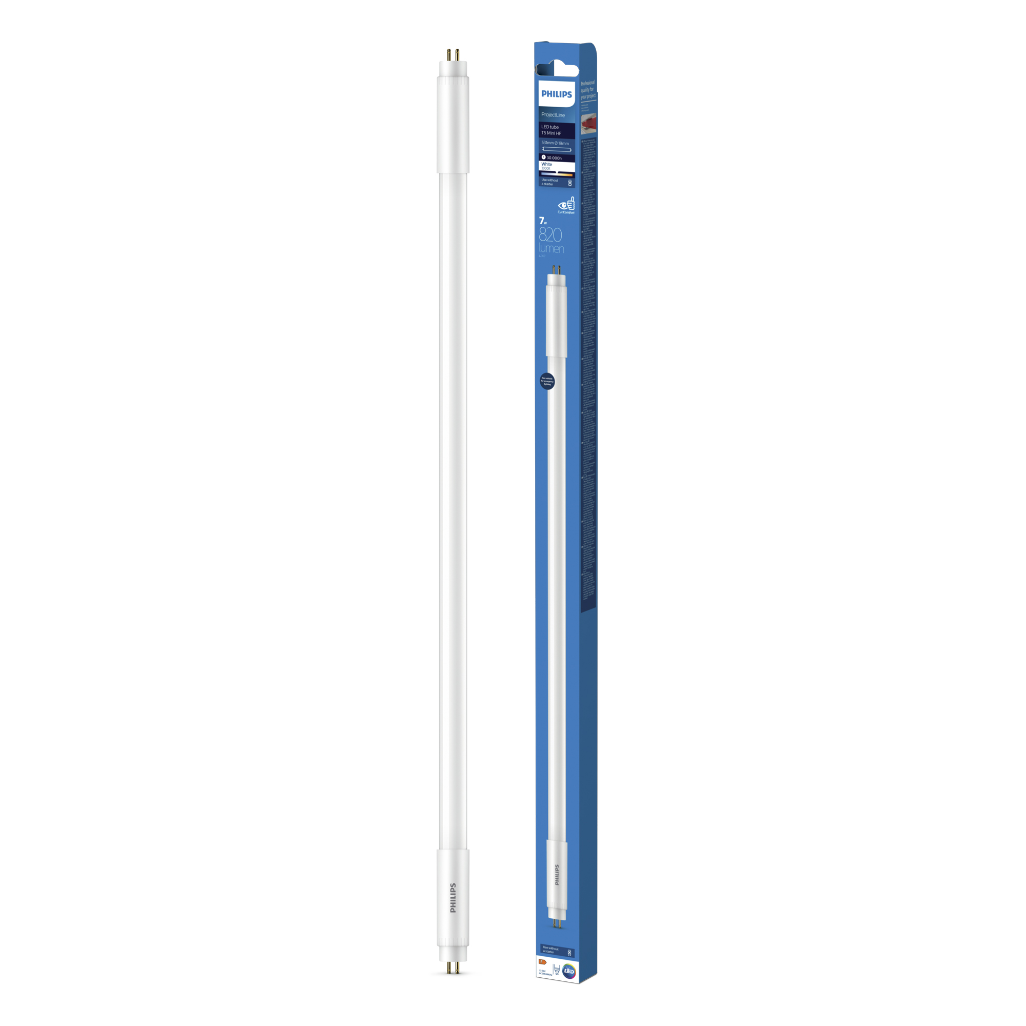 Philips LED-Leuchtröhre G5 7 W 820 lm warmweiß Bild 2