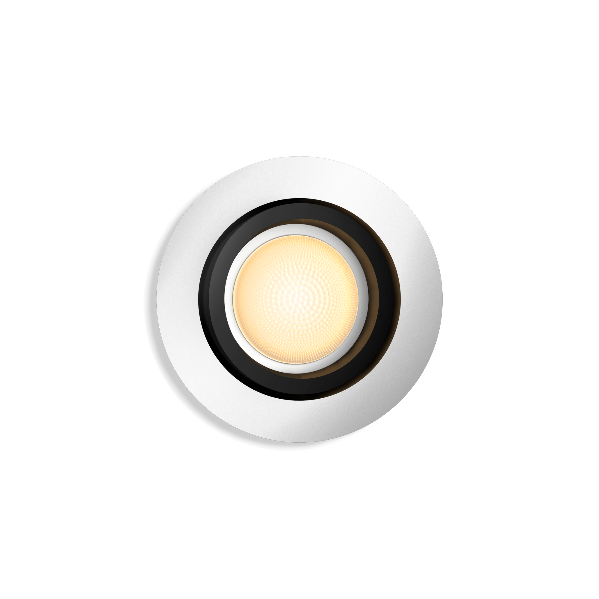Philips LED-Einbauleuchte 'Hue' dimmbar 5 W 250 lm warmweiß bis tageslichtweiß x 9 cm