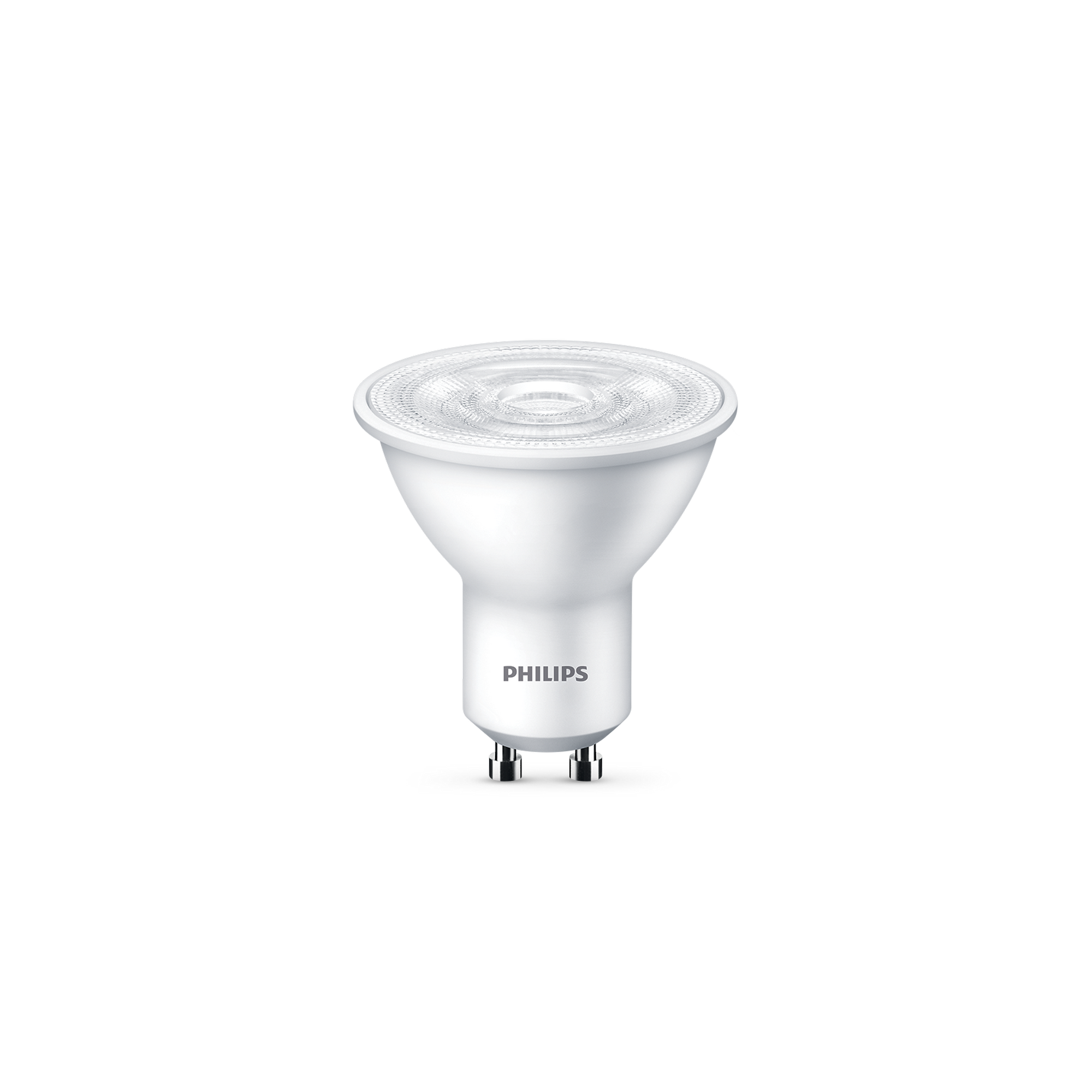 Philips LED-Leuchtmittelset Reflektor matt GU10 4,7 W 345 lm warmweiß 3 Stück Bild 2