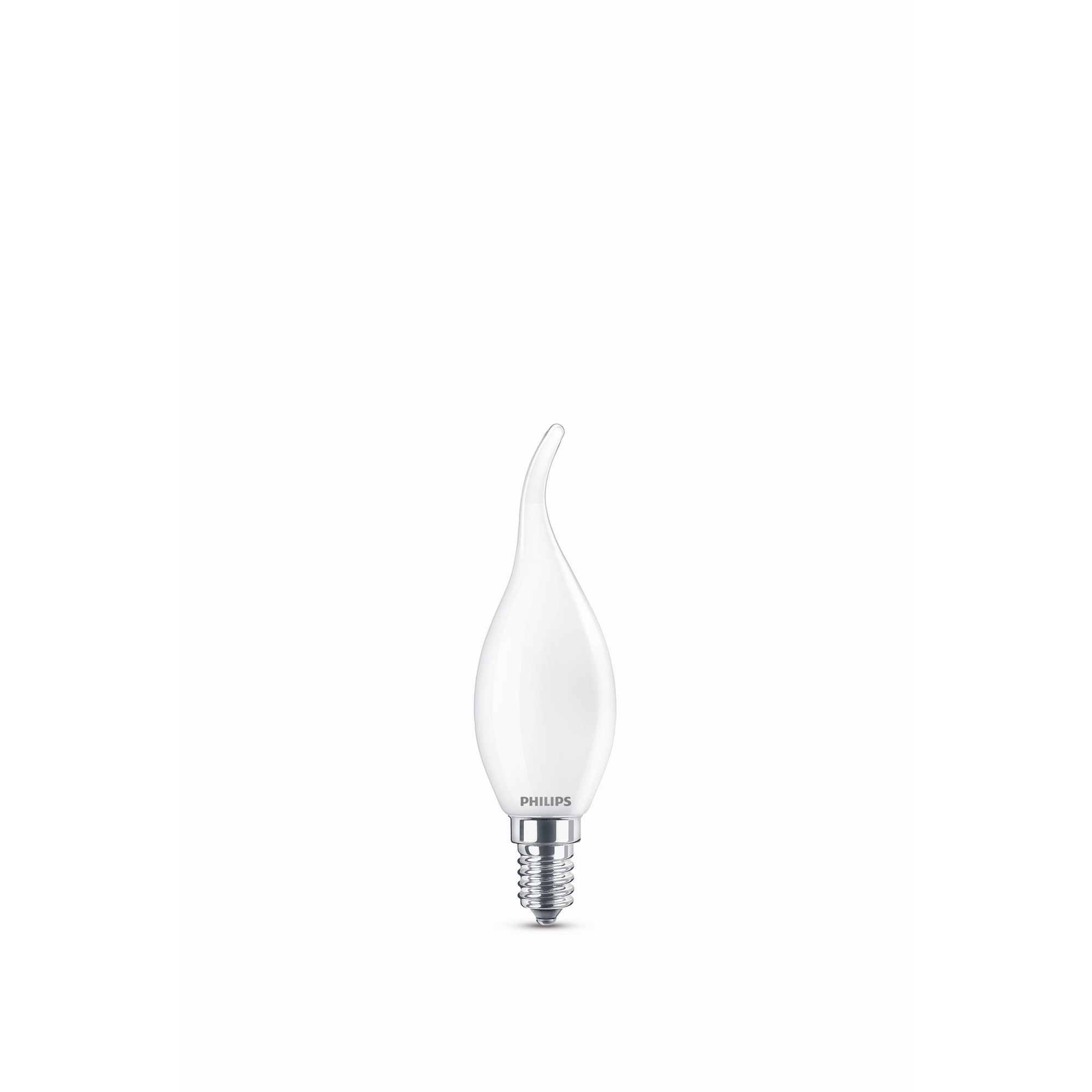 Philips LED-Leuchtmittel Kerze matt E14 2,2 W 250 lm warmweiß