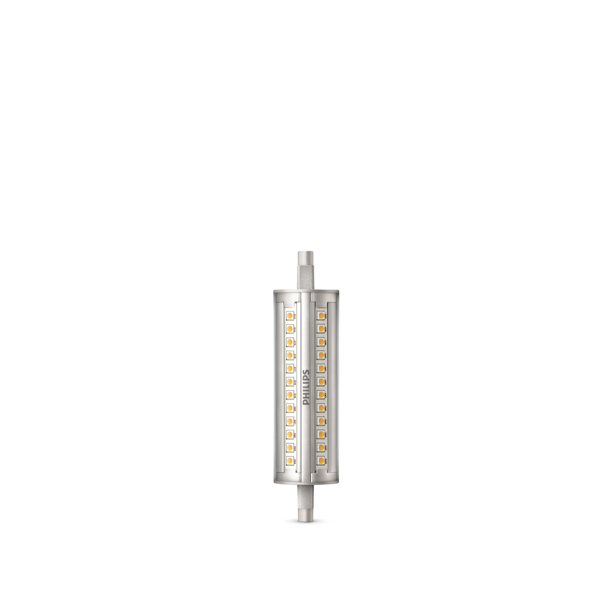 Philips LED-Leuchtmittel dimmbar Stab klar R7S 14 W 2000 lm warmweiß