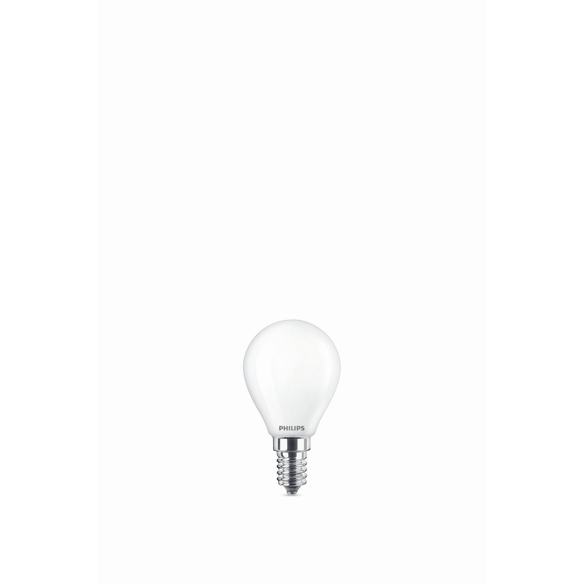 Philips LED-Leuchtmittel 'Classic' Tropfen matt E14 4,3 W 470 lm tageslichtweiß