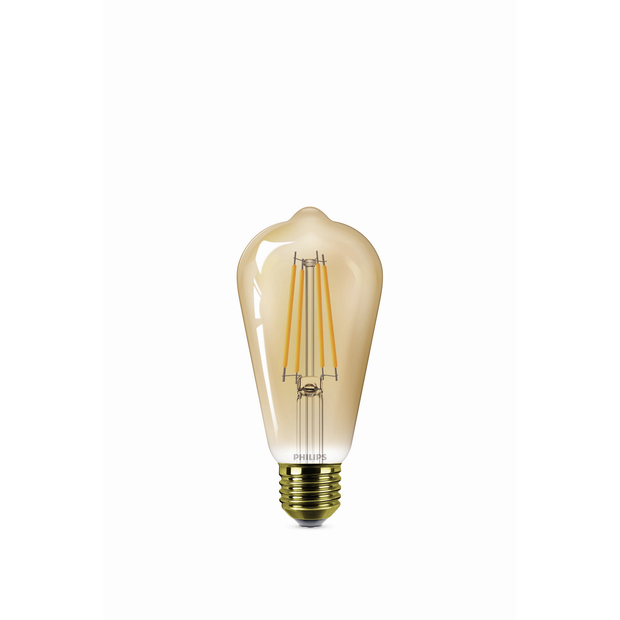 Philips LED-Leuchtmittel 'Classic' Edison gold E27 3,1 W 250 lm warmweiß