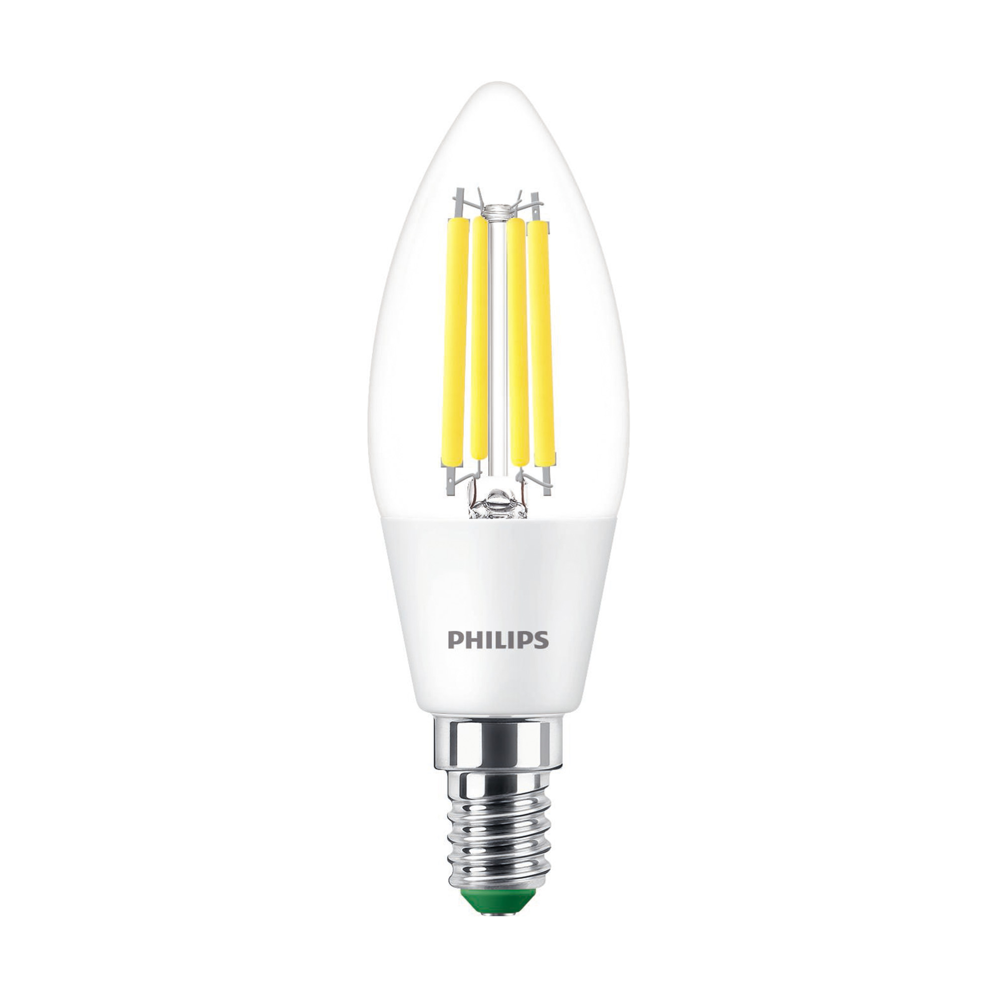 Philips LED-Leuchtmittel 'Classic' Kerze klar E14 2,3 W 470 lm neutralweiß Bild 2