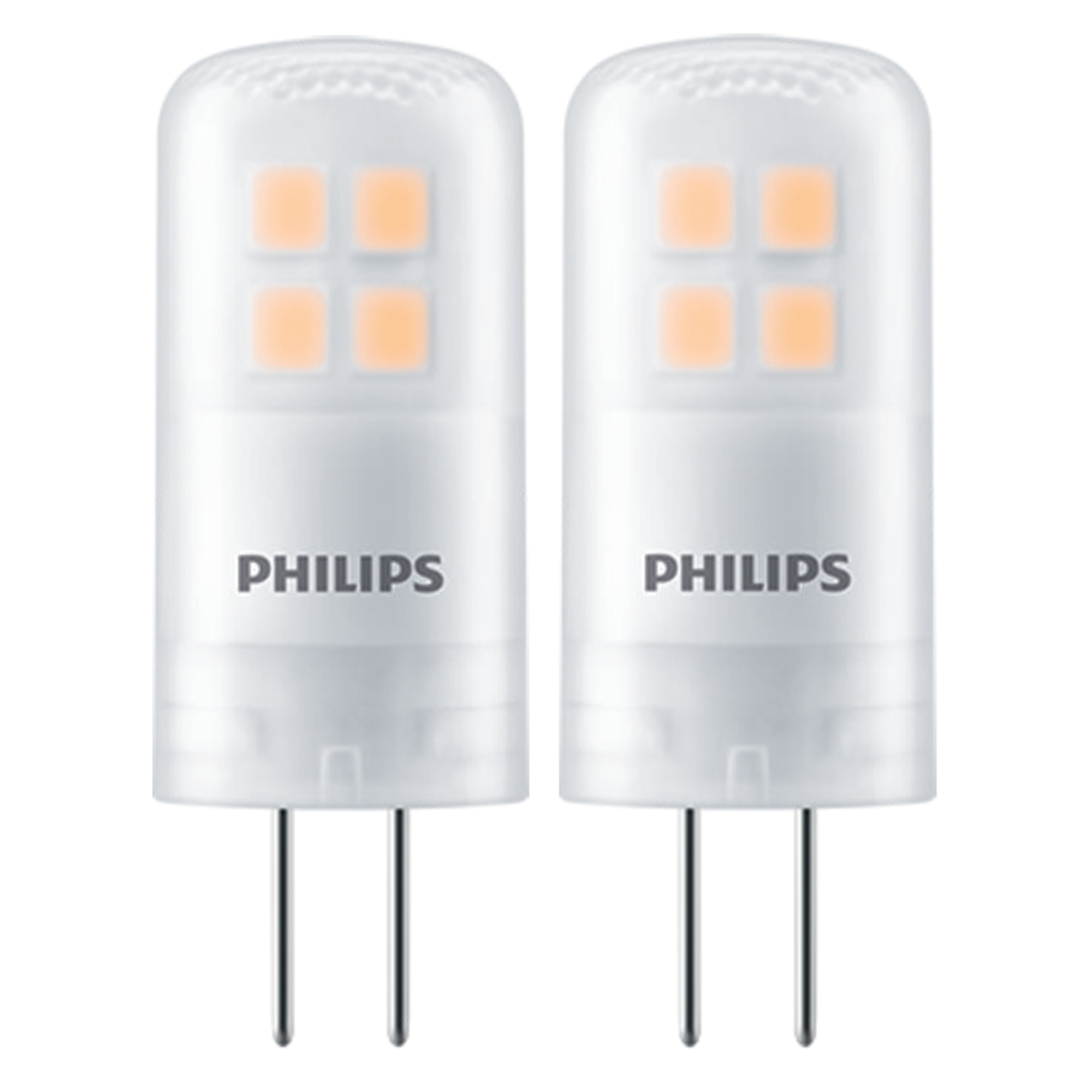 Philips LED-Leuchtmittelset Brenner matt G4 1,8 W 205 lm warmweiß 2 Stück Bild 3