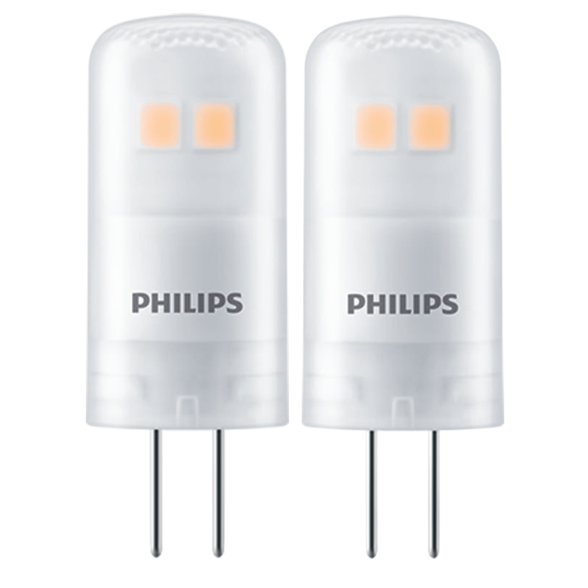 Philips LED-Leuchtmittelset Brenner matt G4 1 W 115 lm warmweiß 2 Stück Bild 3