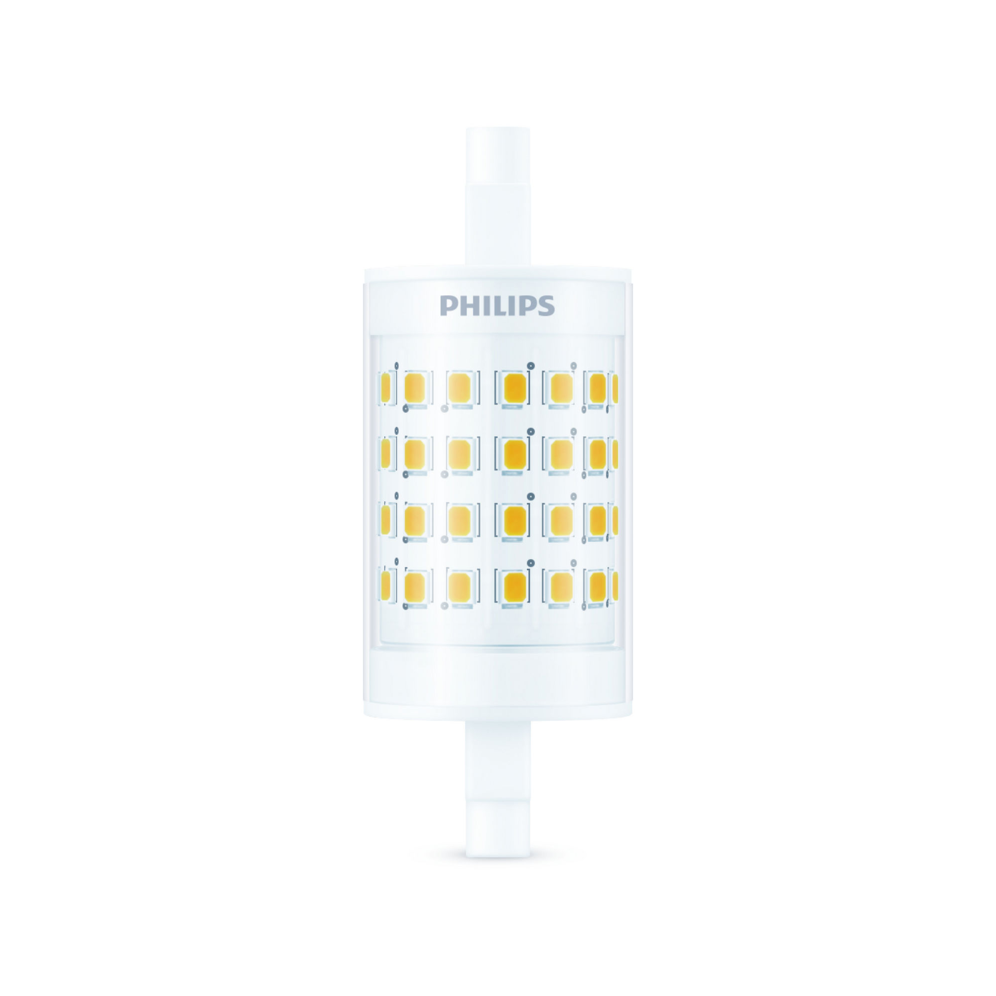 Philips LED-Leuchtmittel Stift matt R7S 60 W 950 lm warmweiß