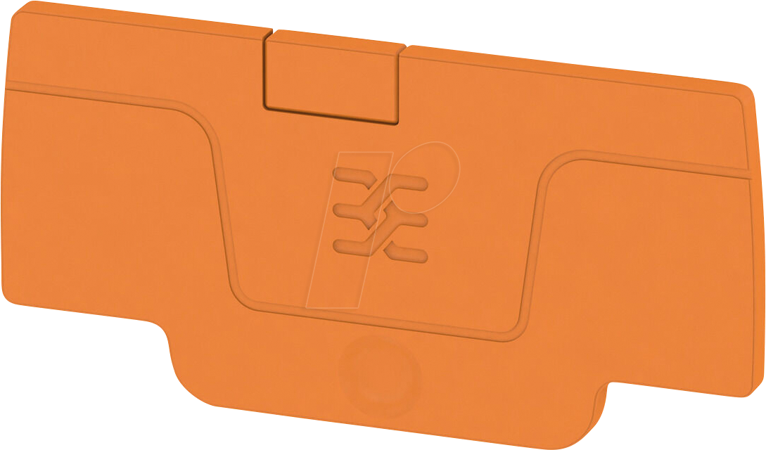 AEP 2C 1.5 OR - A-Reihe, Abschlussplatte, AEP 2C 1.5, orange