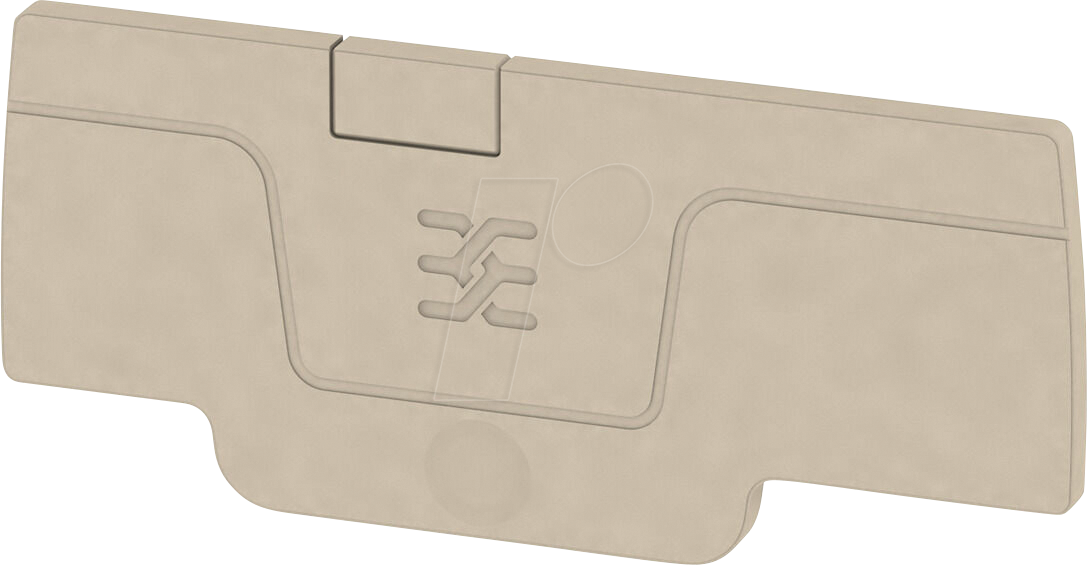 AEP 3C 1.5 - A-Reihe, Abschlussplatte, AEP 2T 1.5, beige