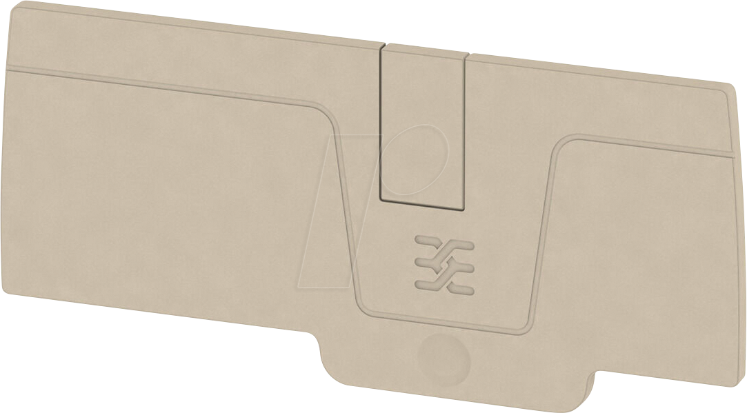 AEP 3C 6 - A-Reihe, Abschlussplatte, AEP 3C 1.5, beige