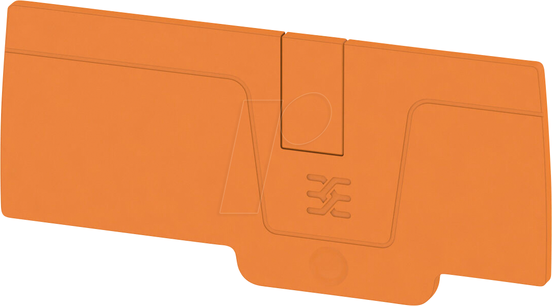 AEP 3C 6 OR - A-Reihe, Abschlussplatte, AEP 3C 1.5, orange