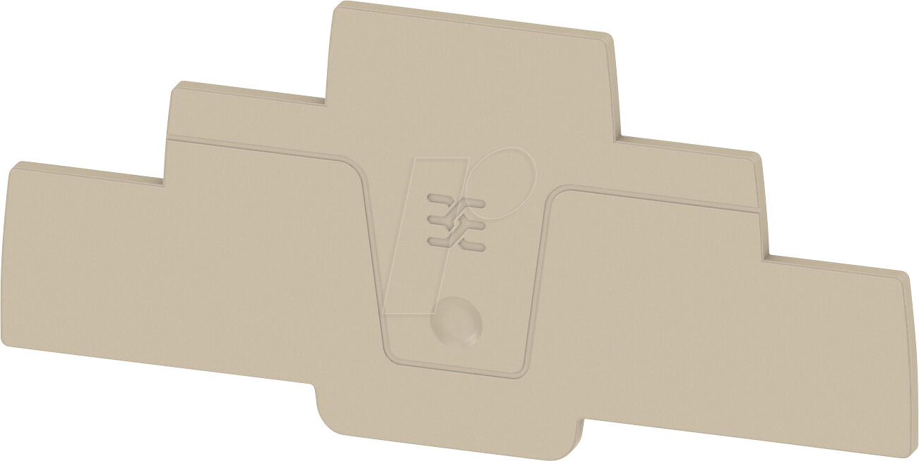 AEP 3T 1.5 - A-Reihe, Abschlussplatte, AEP 3T 1.5, beige