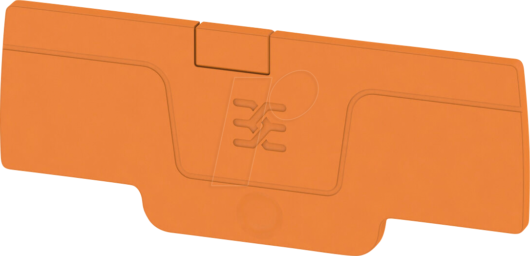 AEP 4C 1.5 OR - A-Reihe, Abschlussplatte, AEP 4C 1.5, orange