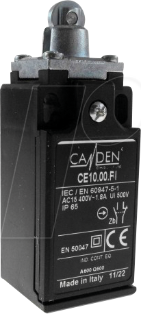 CB CE10.00.FI - Endschalter, Rollenhebel, 30mm, Metallkopf