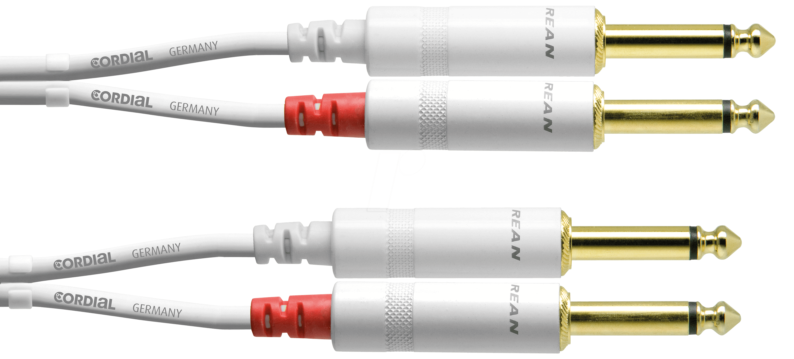 CFU 3 PP-SN - CORDIAL 1x 6.3 mm Mono Klinke, 1x 6.3 mm Mono Klinke, 3,00m