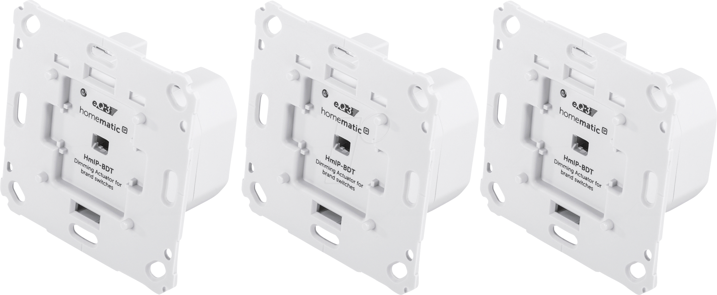 HMIP BDT-3 - Dimmaktor für Markenschalter, 3 Stück