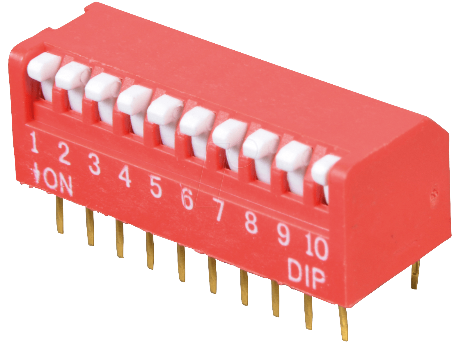 DP 10 - Piano-Dip-Schalter, 10-polig