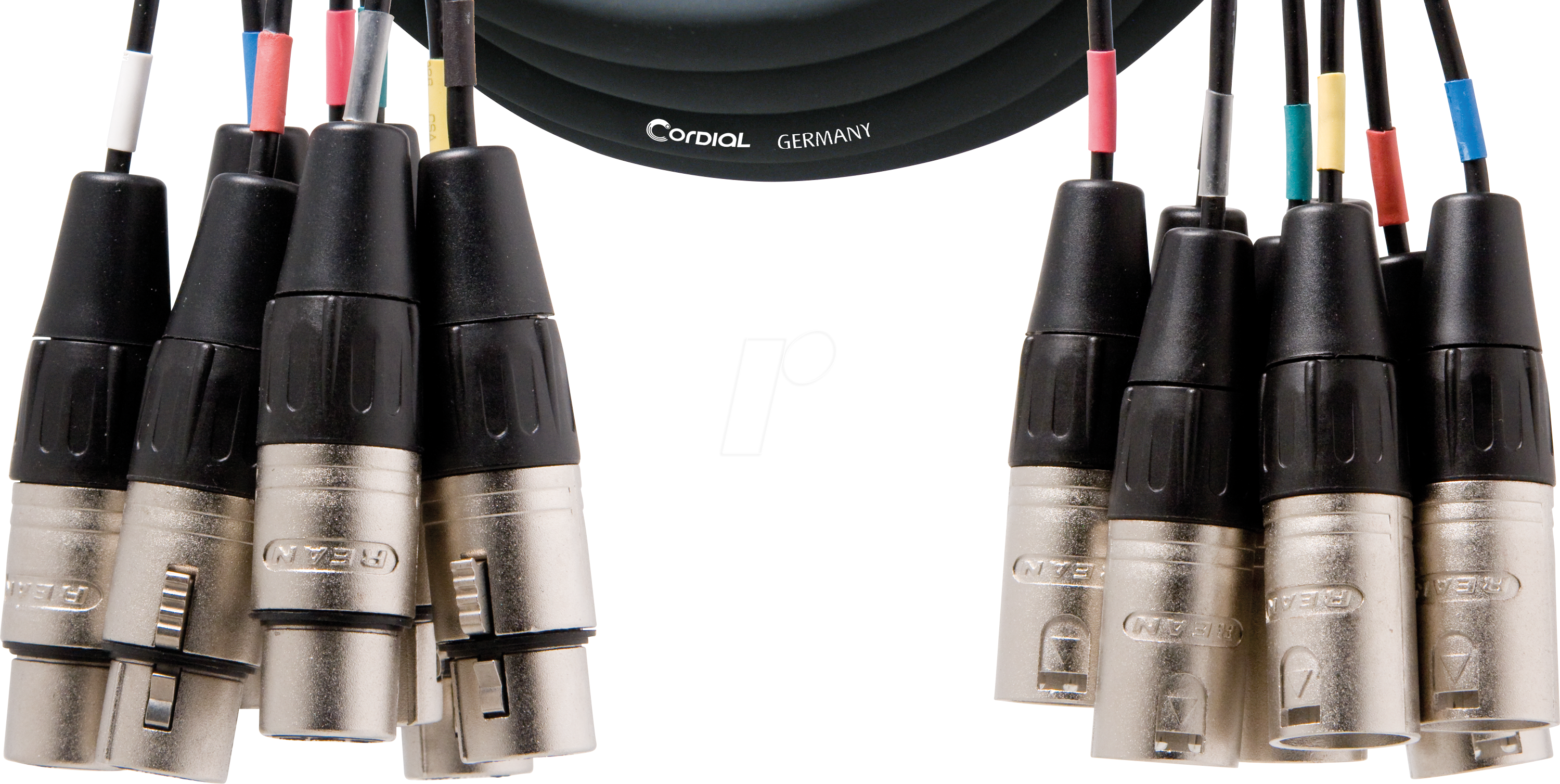 CML 8-0 FM 3 C - CORDIAL 8x XLR female 3 pol, 8x XLR male 3 pol, 3,00m