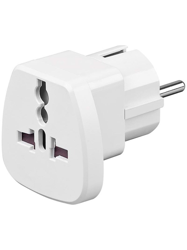 GB 94026 - Reiseadapter Welt auf EU, weiß