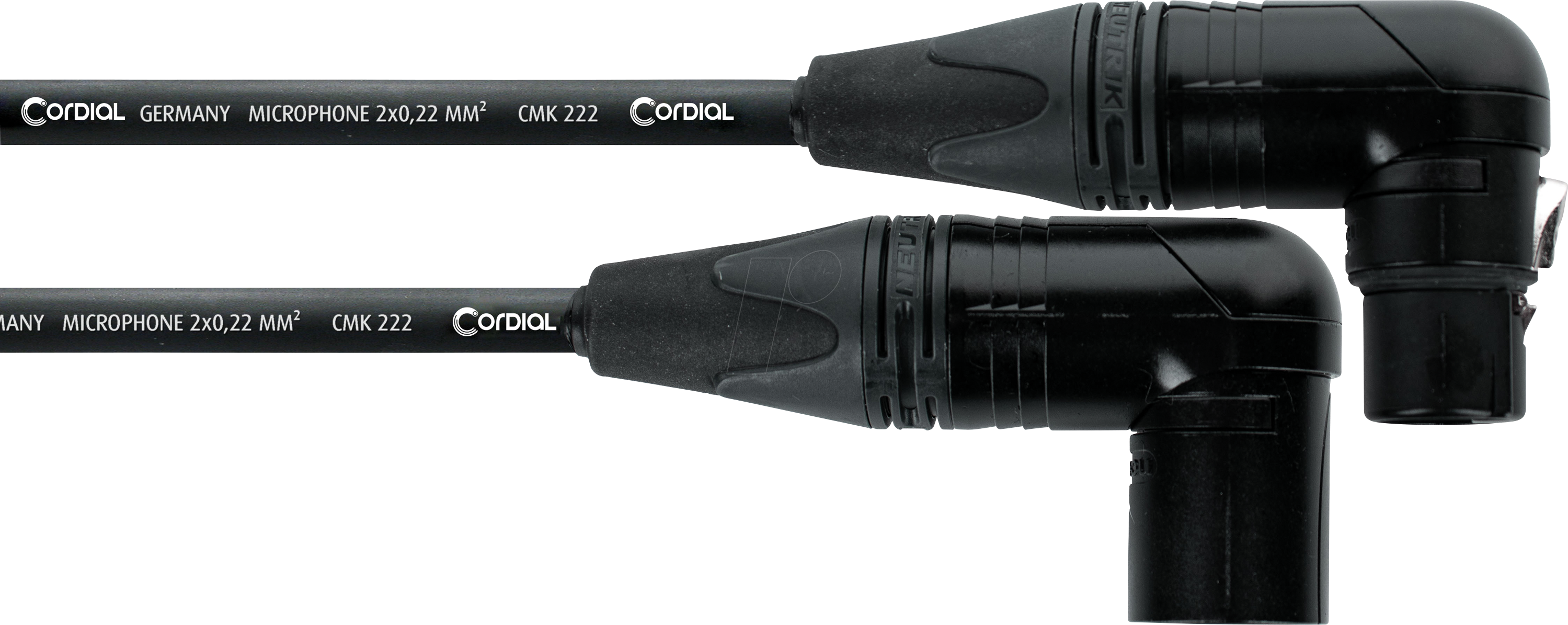 CPM 1 FRMR - CORDIAL 1x XLR female 3 pol, 1x XLR male 3 pol, 1,00m