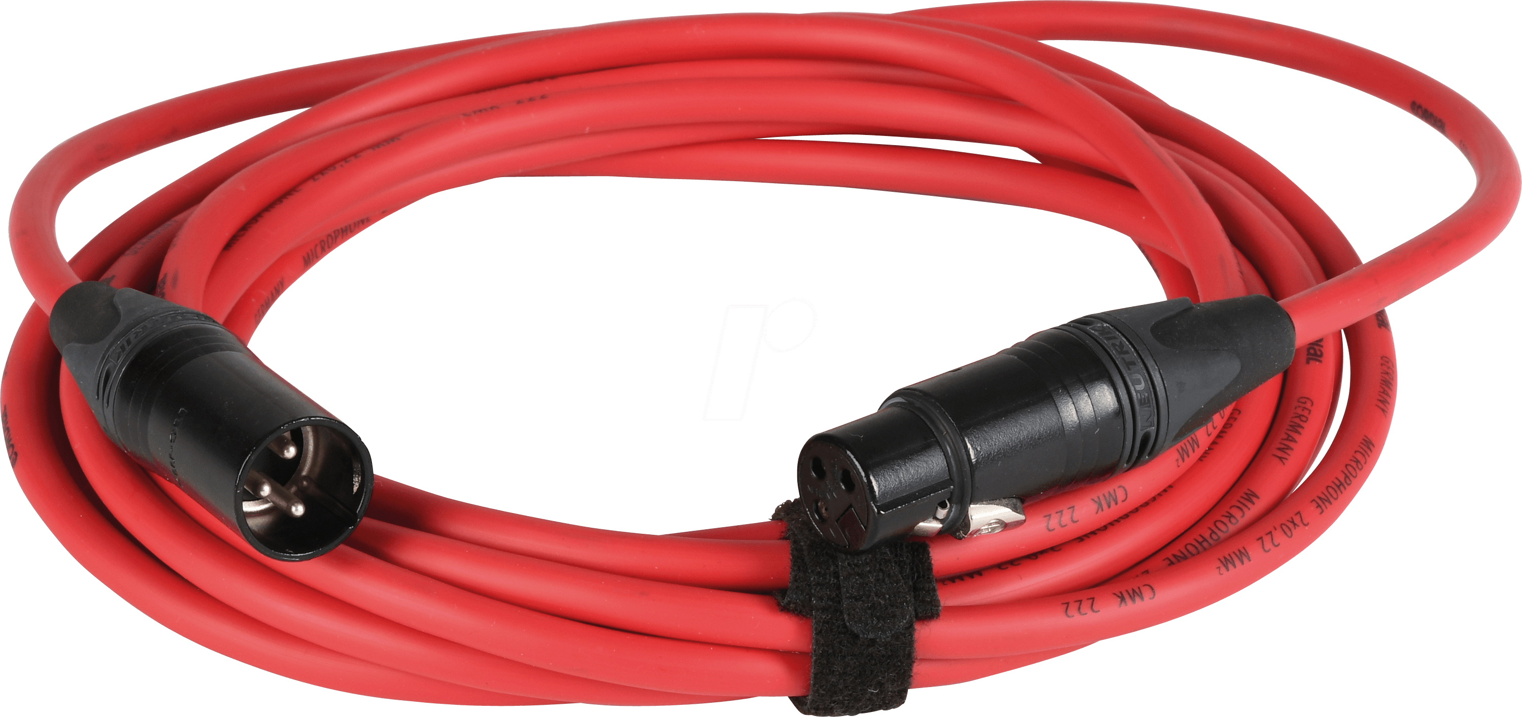 CPM-FM 5,0RT - CORDIAL 1x XLR female 3 pol, 1x XLR male 3 pol, 5,00m