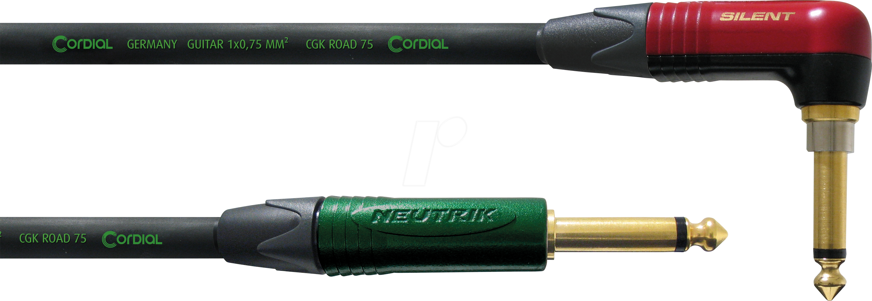 CRI 6 RP-SILENT - CORDIAL 6,3 mm Mono Klinke, Mono Winkelklinke, 6,00m