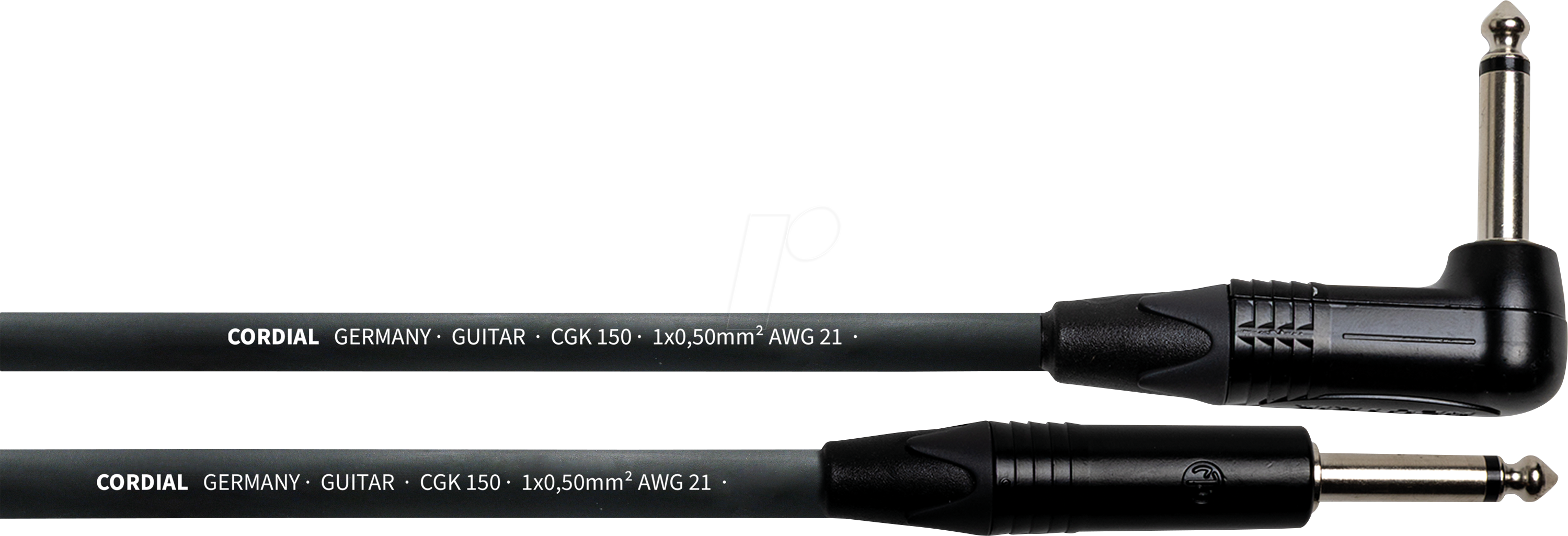 CSI 6 PR 150 - CORDIAL 6,3 mm Mono Klinke, Mono Winkelklinke, 6,00m