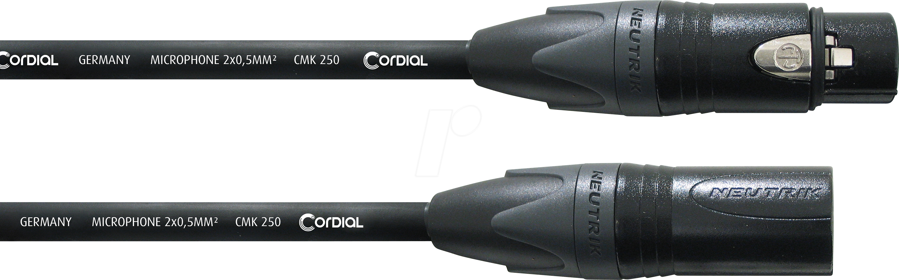 CSM 10FMGOLD250 - CORDIAL 1x XLR female 3 pol, 1x XLR male 3 pol, 10,00m