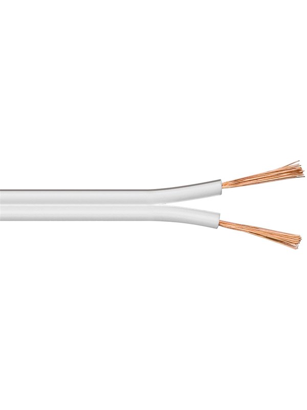 GOOBAY 15019 - Lautsprecherkabel 2x1.5 mm², 100 m transparent CCA