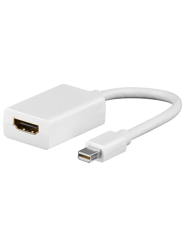 GOOBAY 51729 - DisplayPort Adapter, Mini DP Stecker auf HDMI Buchse
