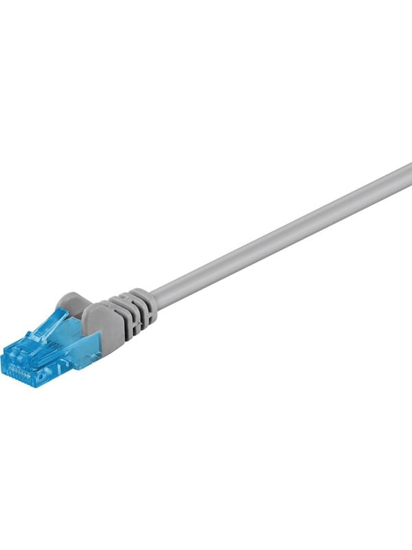 GOOBAY 55424 - Cat.6a U/UTP Patchkabel, CU, grau, 7,5 m
