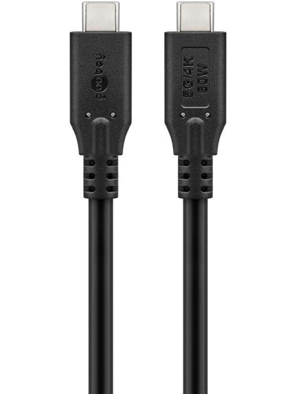 GOOBAY 67976 - Daten & Ladekabel, C Stecker auf C Stecker, 1 m