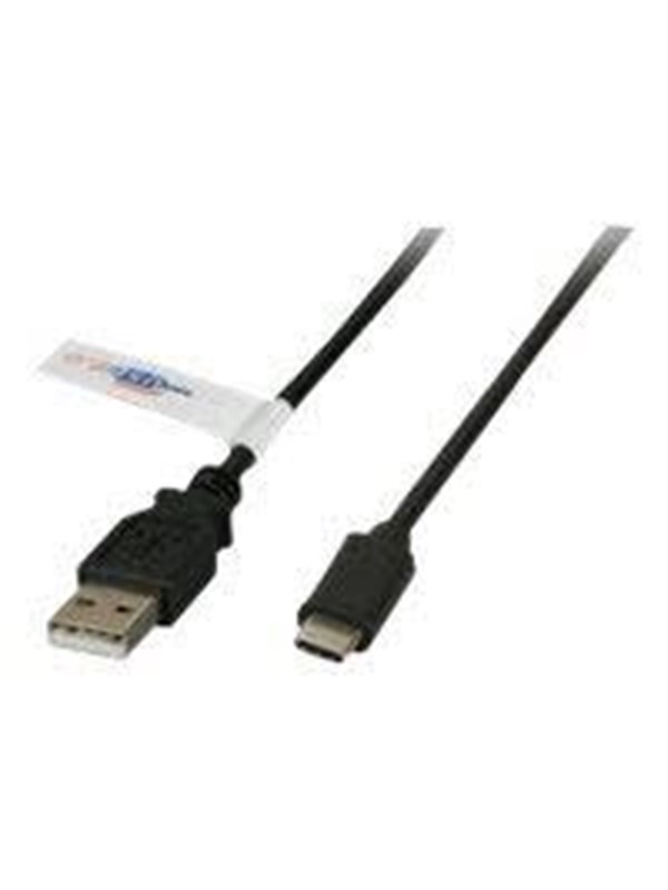 EFB K5258SW.1 - USB 2.0 Kabel, A Stecker auf C Stecker, 1 m