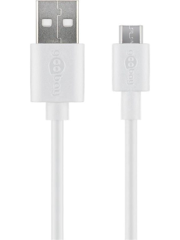 GOOBAY 77527 - Sync- & Ladekabel, USB-A -> micro USB, 1 m