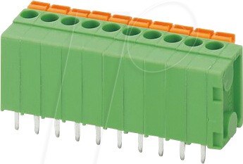FFKDSA1V 3,81 2 - Leiterplattenklemme, 2 polig, RM: 3,81 mm, 0,14 - 1,0 mm²
