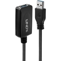 LINDY 43155 - Aktives USB 5 Gb/s-Kabel, A-Stecker > Buchse, 5 m Bild 2