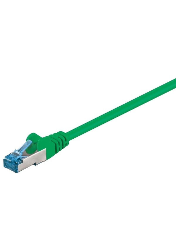 PATCH-C6AQ 1,5GN - Cat.6a High Quality-Patchkabel,grün,1,5 m