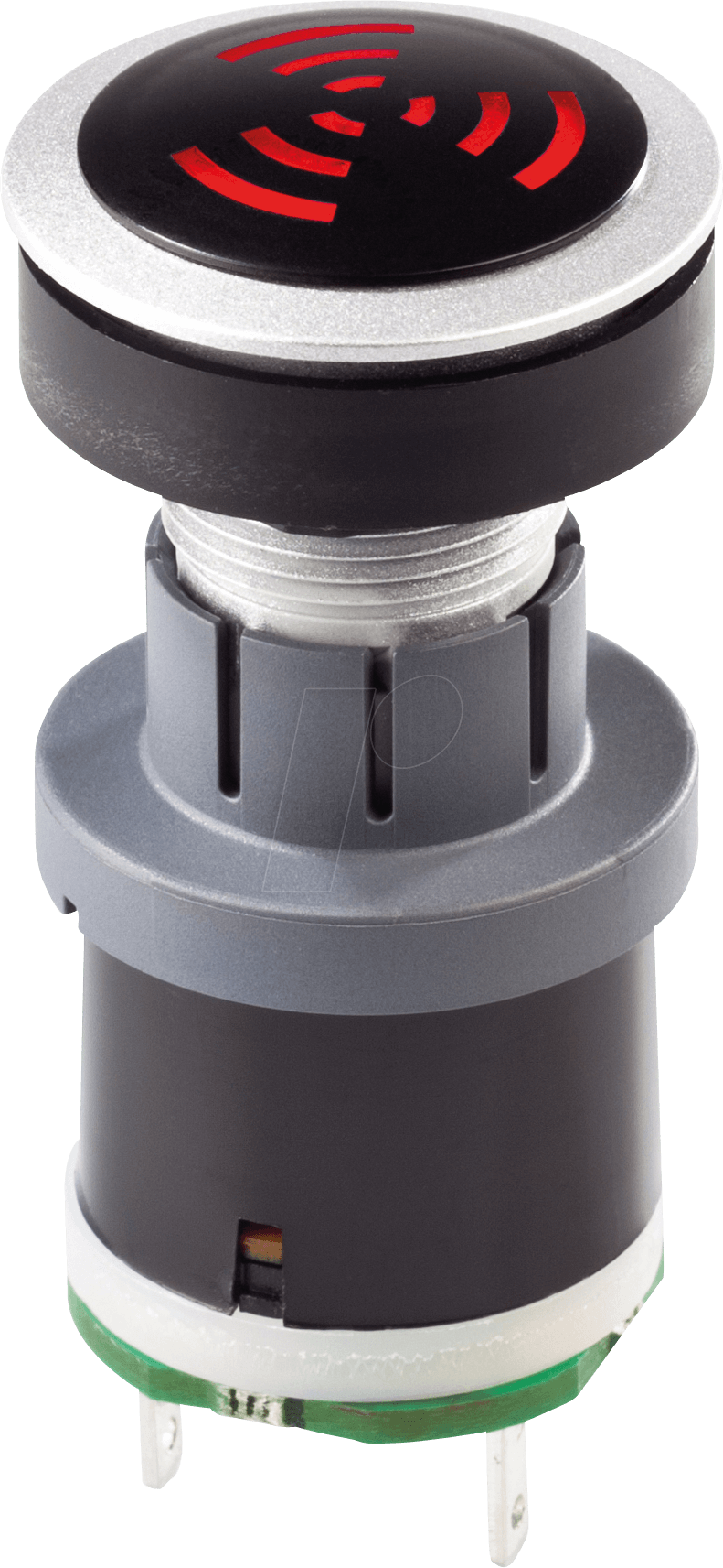 RRJNSGL+SGLR-24V - Akustischer Signalgeber - 12 … 24 V DC, silber