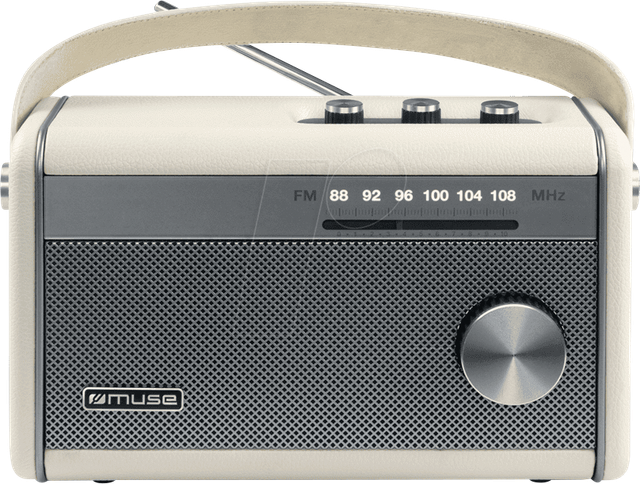 MUSE M-098 SC - Kofferradio M-098 SC, creme