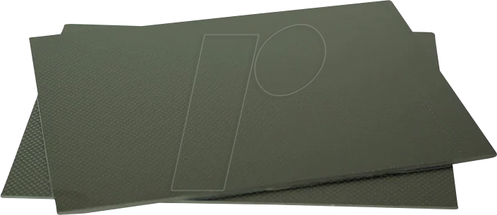 MAKERA 11364 - CNC, Kohlenstofffaserplatte, 1 mm, 200 x 250 mm