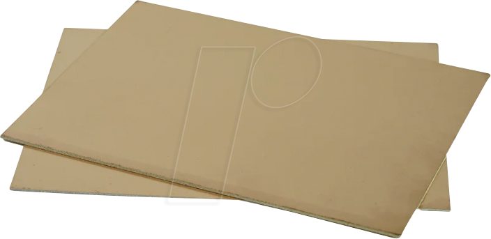 MAKERA 11715 - CNC, Leiterplatten-Rohling, doppelseitig, 1,5 mm, 100 x 150 mm