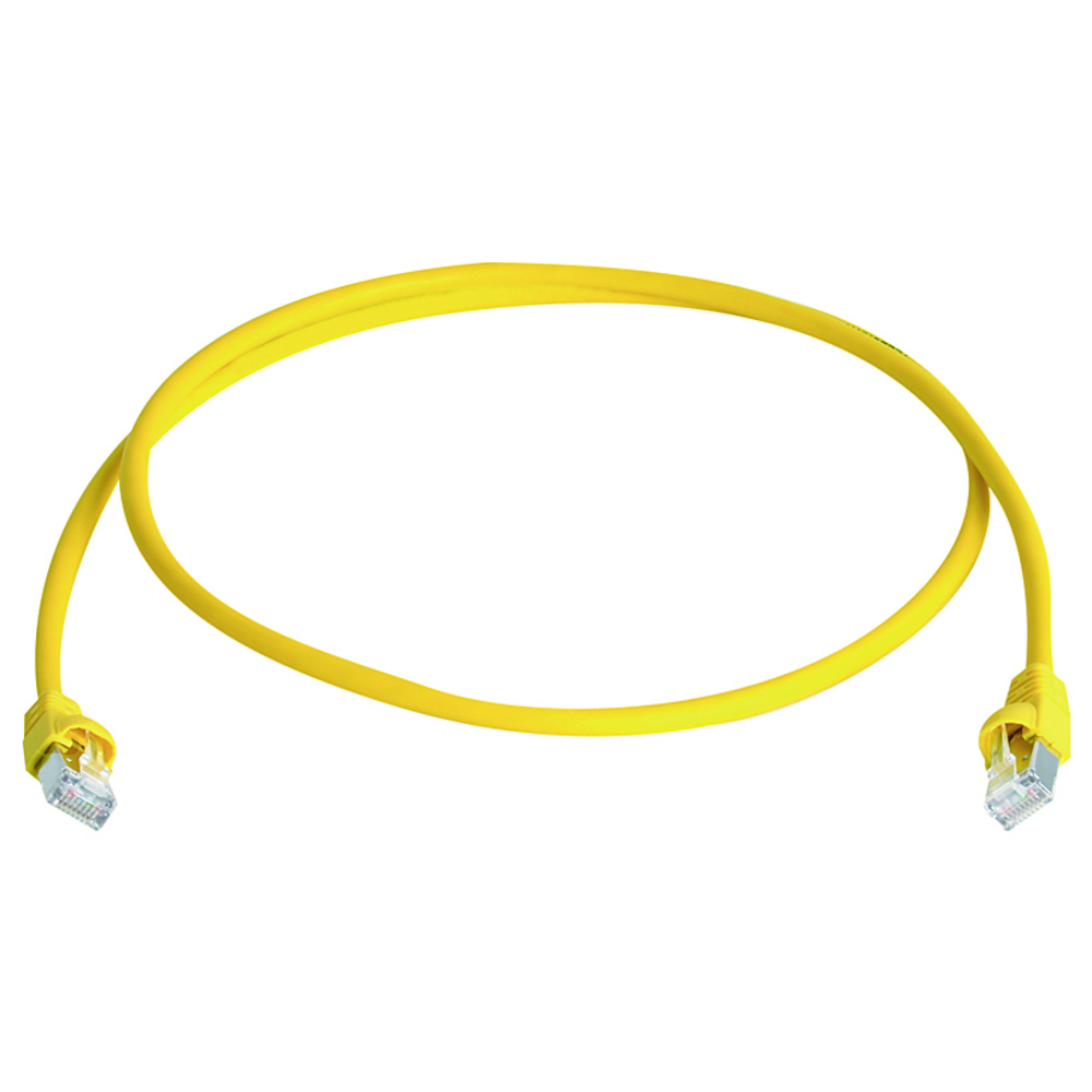 TG 100008507 - Patchkabel, Cat.6a, S/FTP, LSOH, gelb, 2,5 m